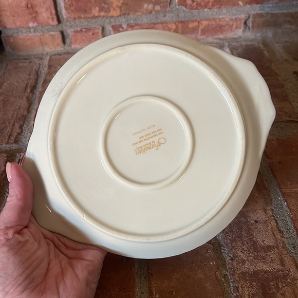 Vtg Formalities by Baum Brothers Victoria Rose Trinket Tray Plate - Picture 5 of 6